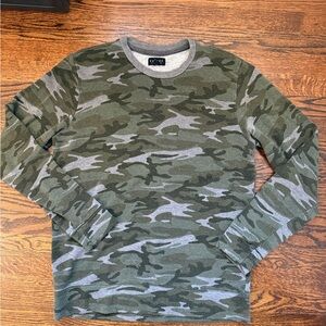 Velvet by Graham & Spencer Green Camo Sweatshirt